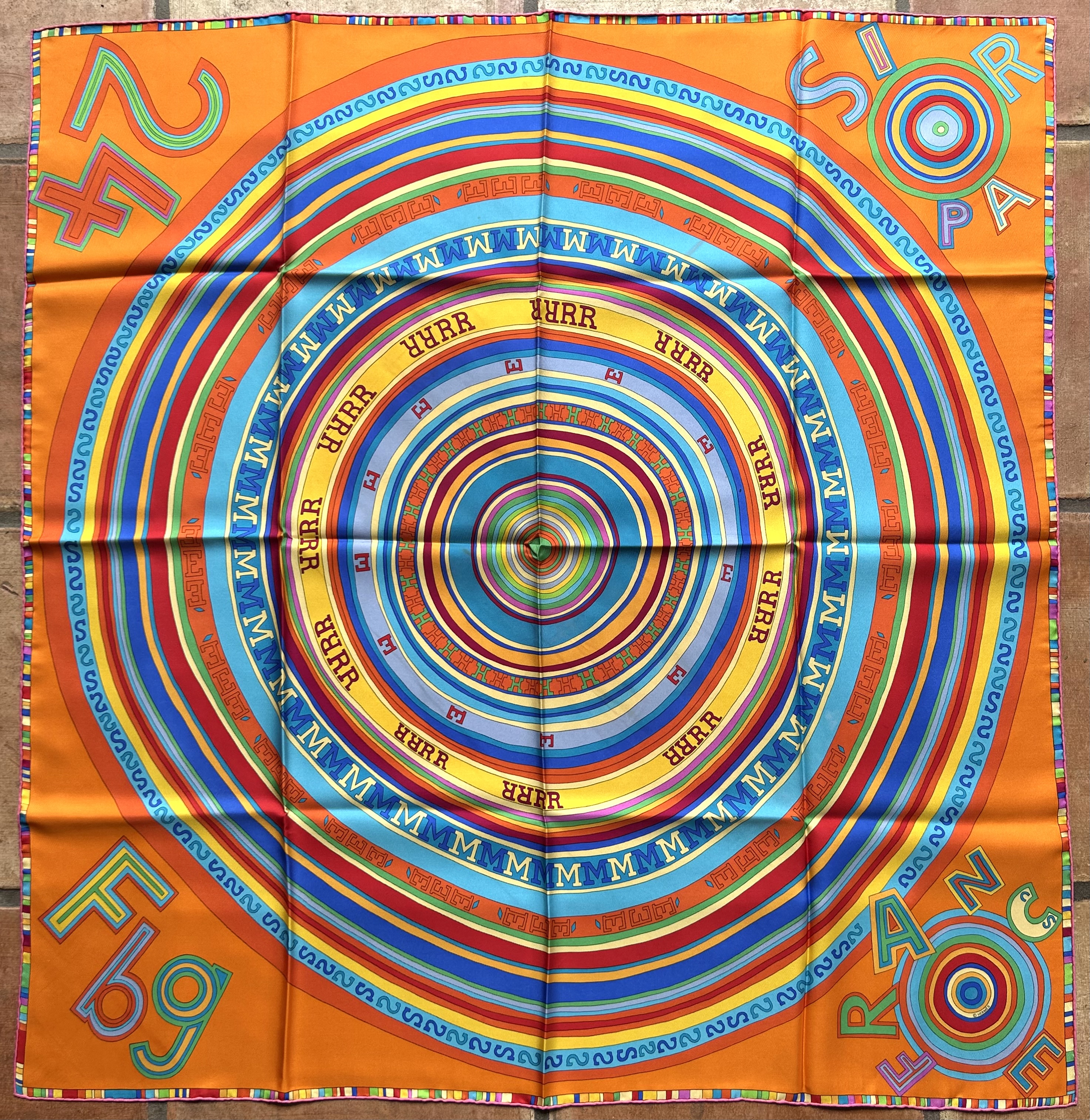 Hermès Tohu Bohu Scarf with Box~P77733845