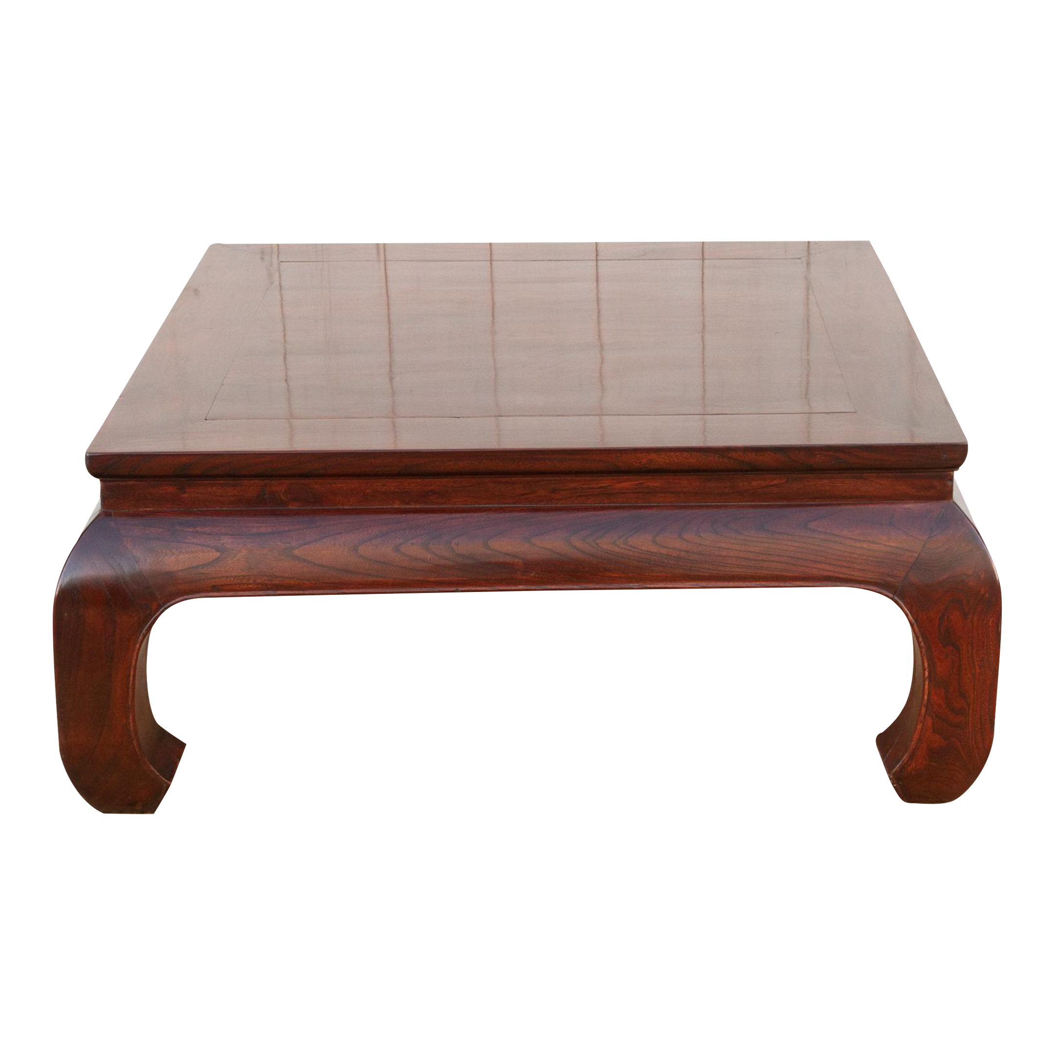 Large Elm Wood Kang Coffee Table~P77687329