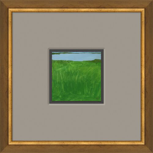 Leslie Snipes, Pea Island Marsh Painting- Small
