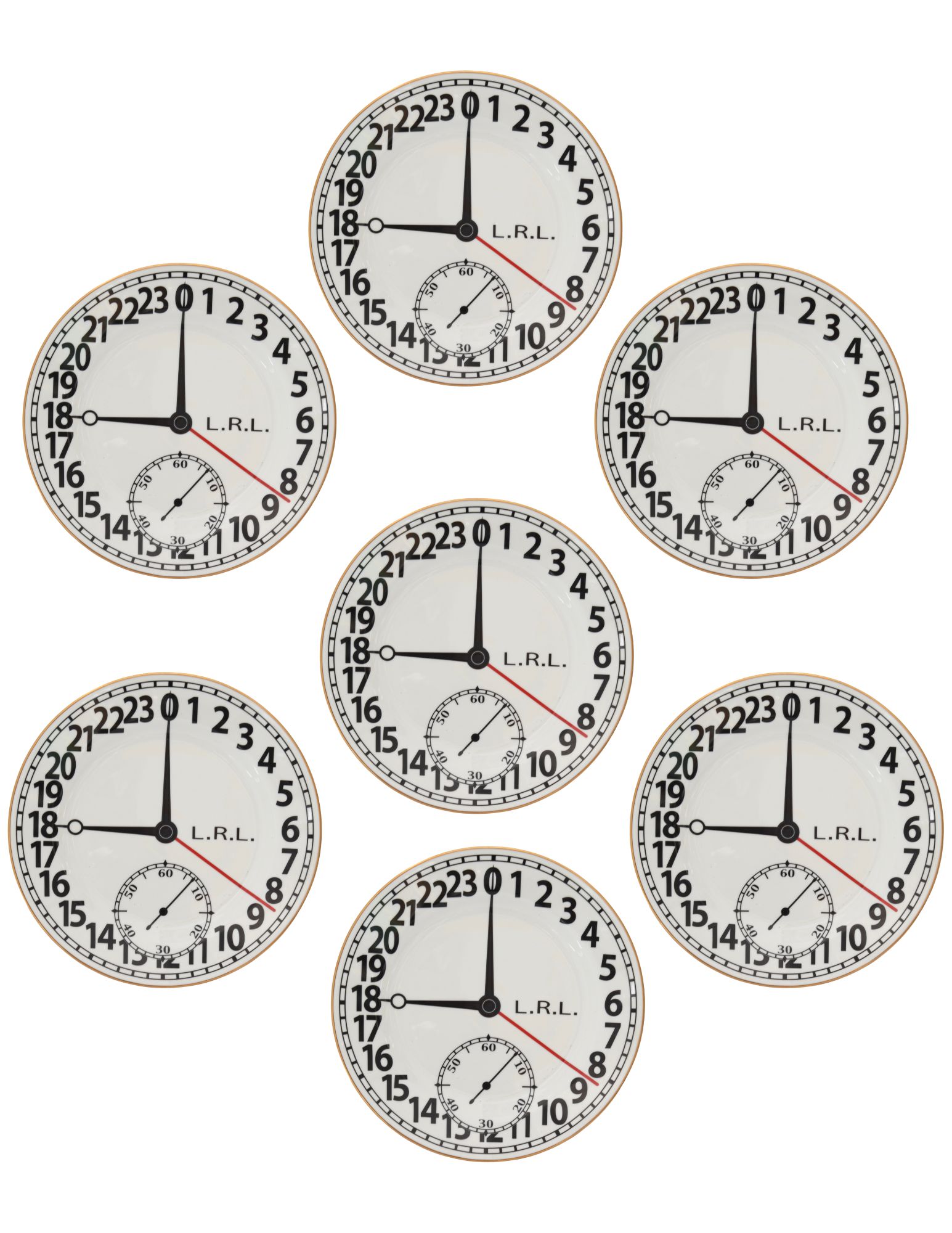 Ralph Lauren Pocketwatch Dinner Plates