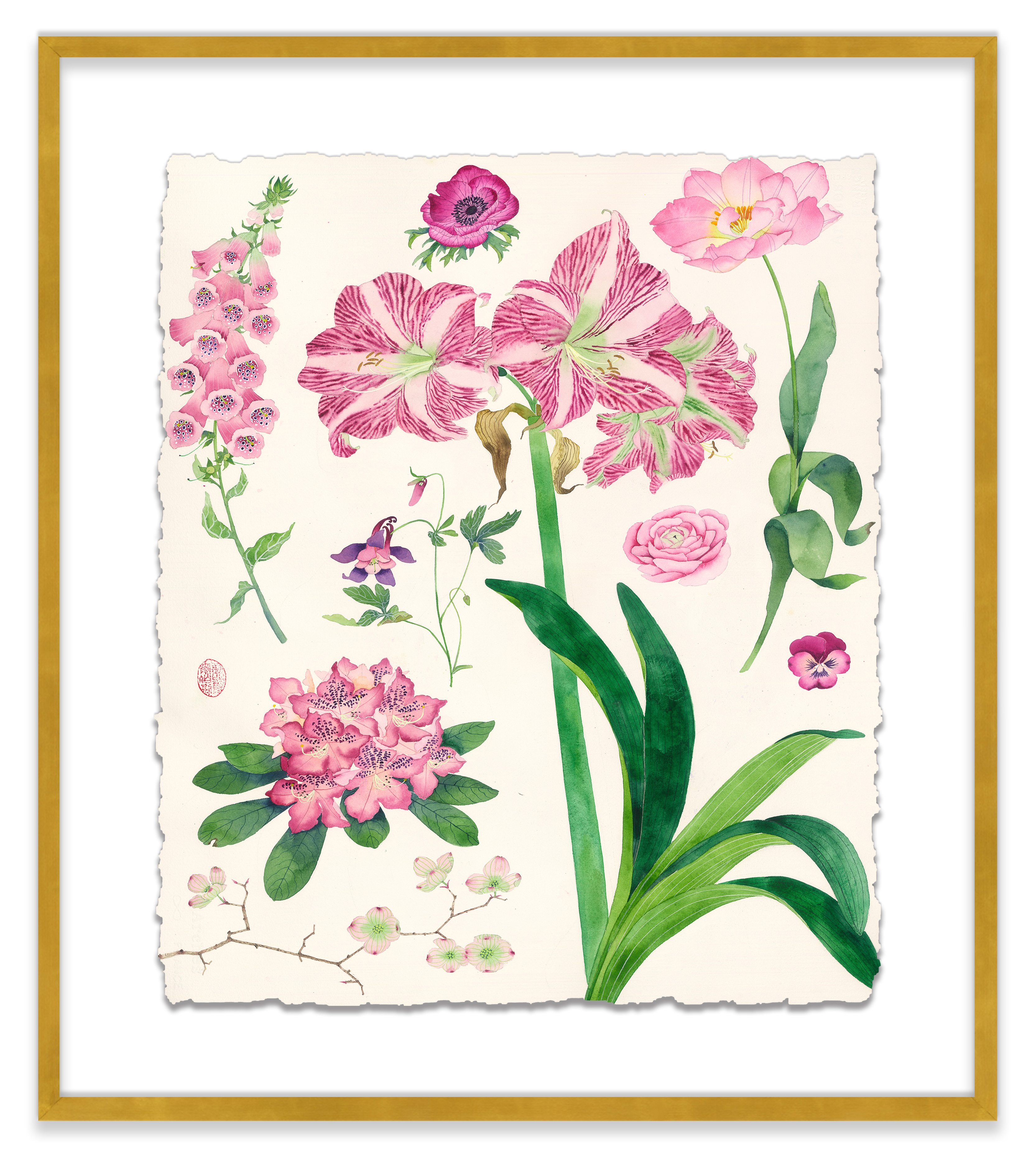 Gabby Malpas, Deconstructed Pink Painting