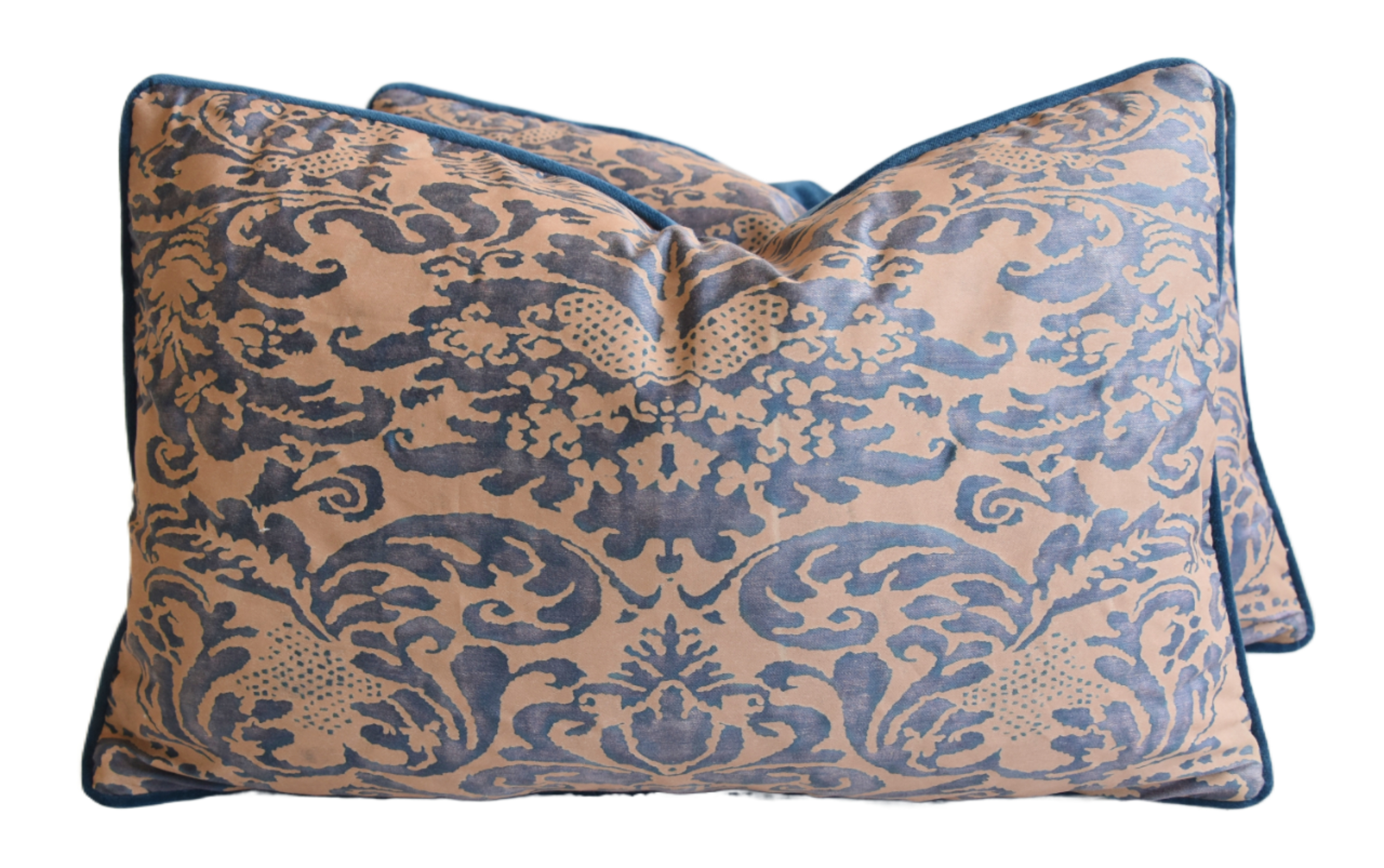 Italian Mariano Fortuny Pillows, Pair~P77667057