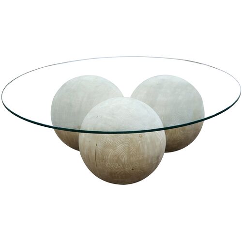 Reclaimed Allium Coffee Table, Graywash~P77236419