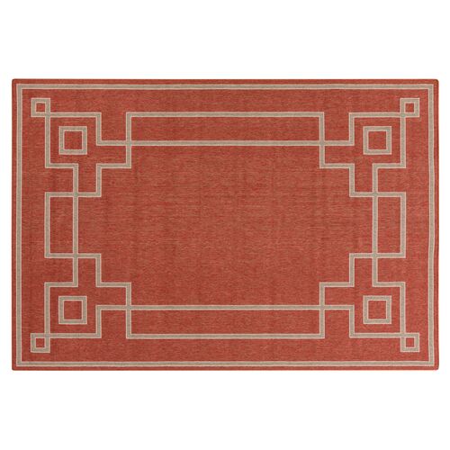 Richmond Outdoor Rug, Red~P76553694