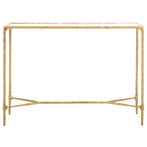 Sapphira Metal Console Table Sapphira Metal Console Table