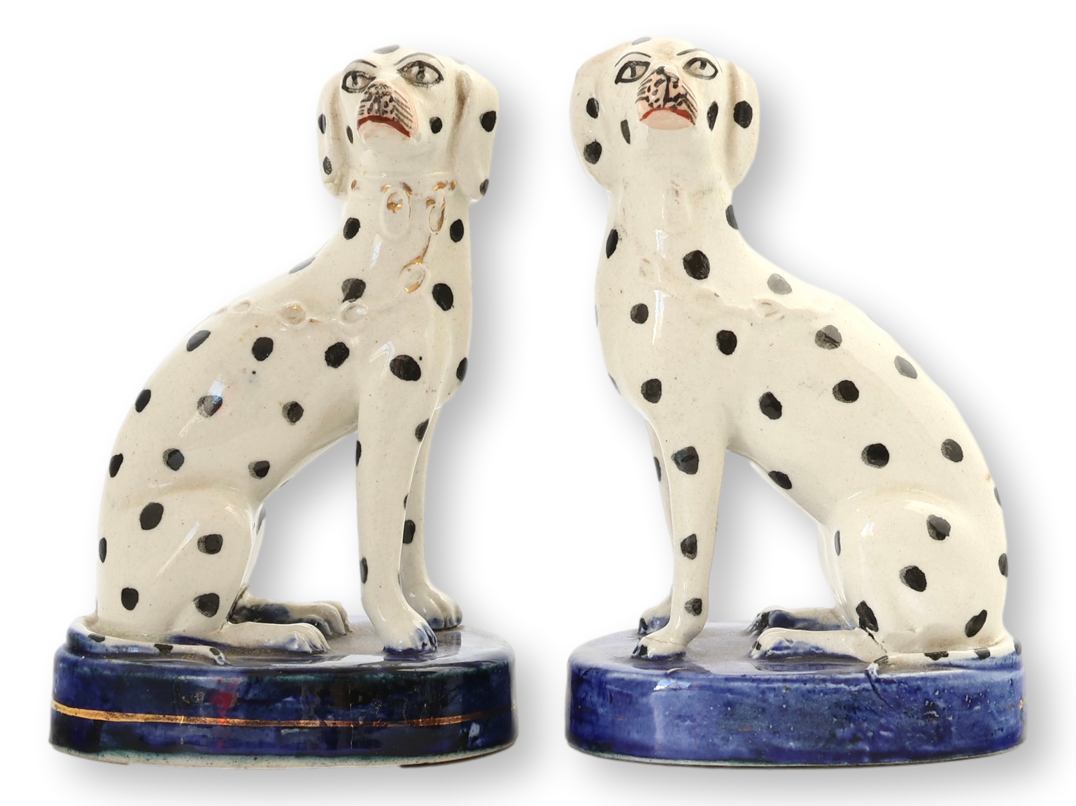 Antique Staffordhisre Dalmatians, C.1860