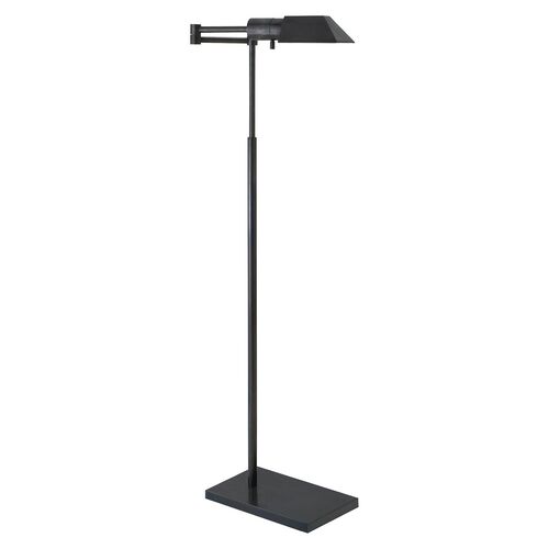 Studio Swing Arm Floor Lamp, Bronze~P77113690
