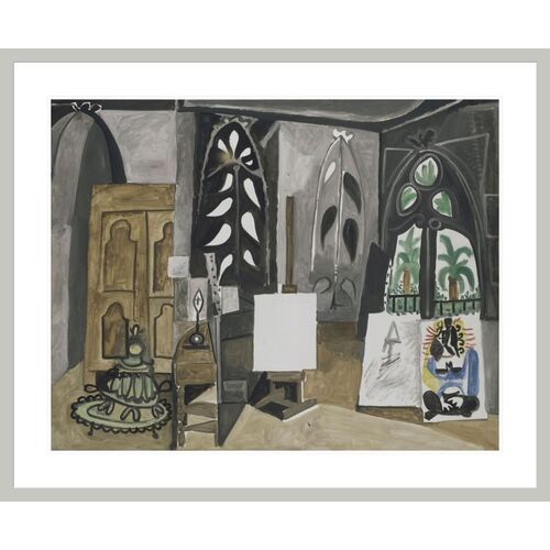 L'atelier de La Californie by Pablo Picasso Framed Print L'atelier de La Californie by Pablo Picasso Framed Print