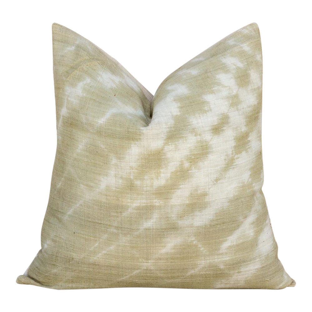 Aba Indian Olive Organic Silk Pillow~P77651945
