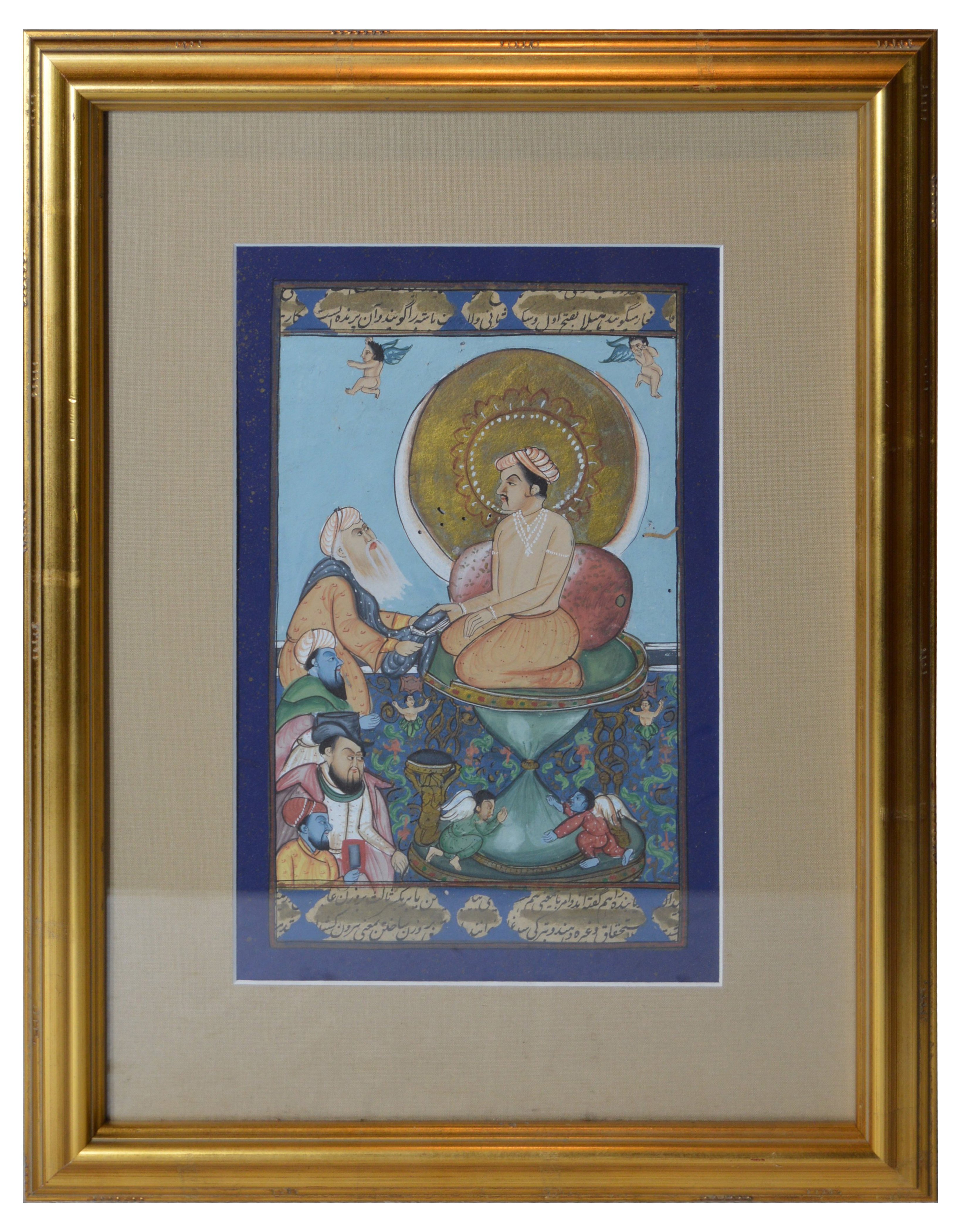 Antique Indian Mughal Painting~P77437245