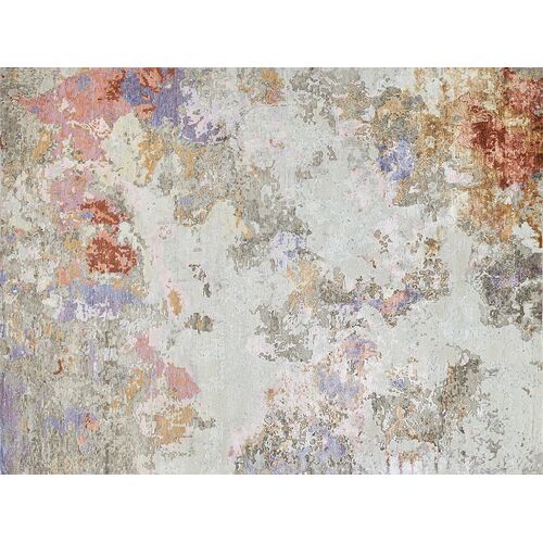 Bash Hand-Knotted Rug, Pink/Beige