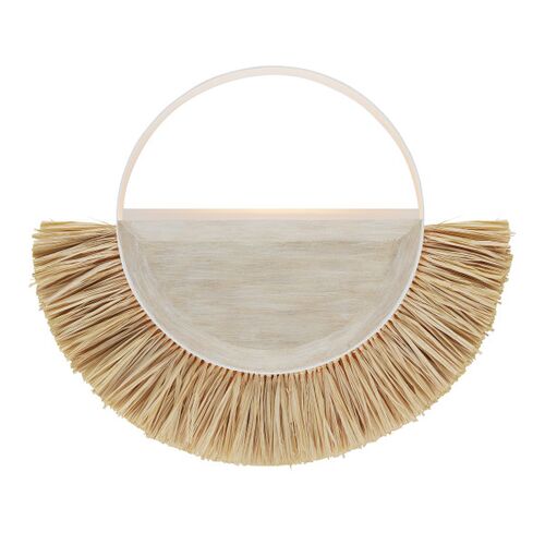 Seychelles Wall Sconce, Sugar White