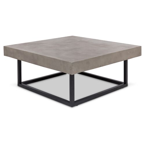 Rhodes 40" Coffee Table, Concrete~P76190352