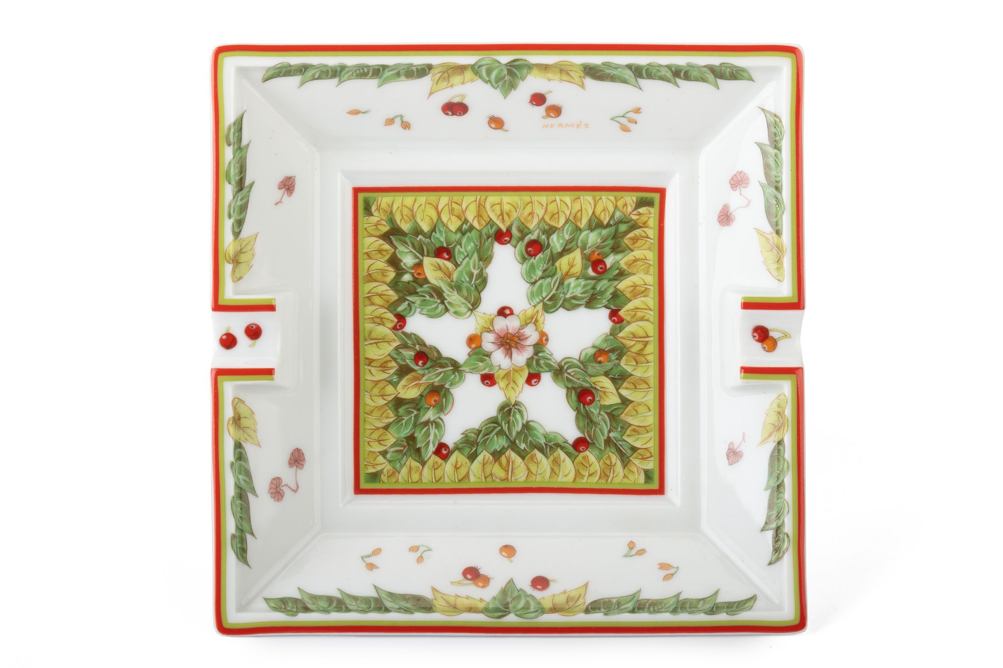 Hermes Xmas Porcelain Square Astray~P77662010