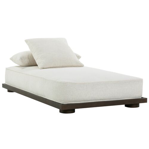 Casey Daybed, Bone White Linen
