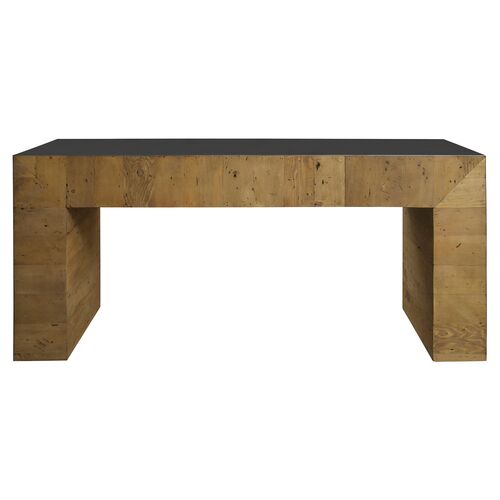 Heather Reclaimed Wood Console, Light-brown~P77360946