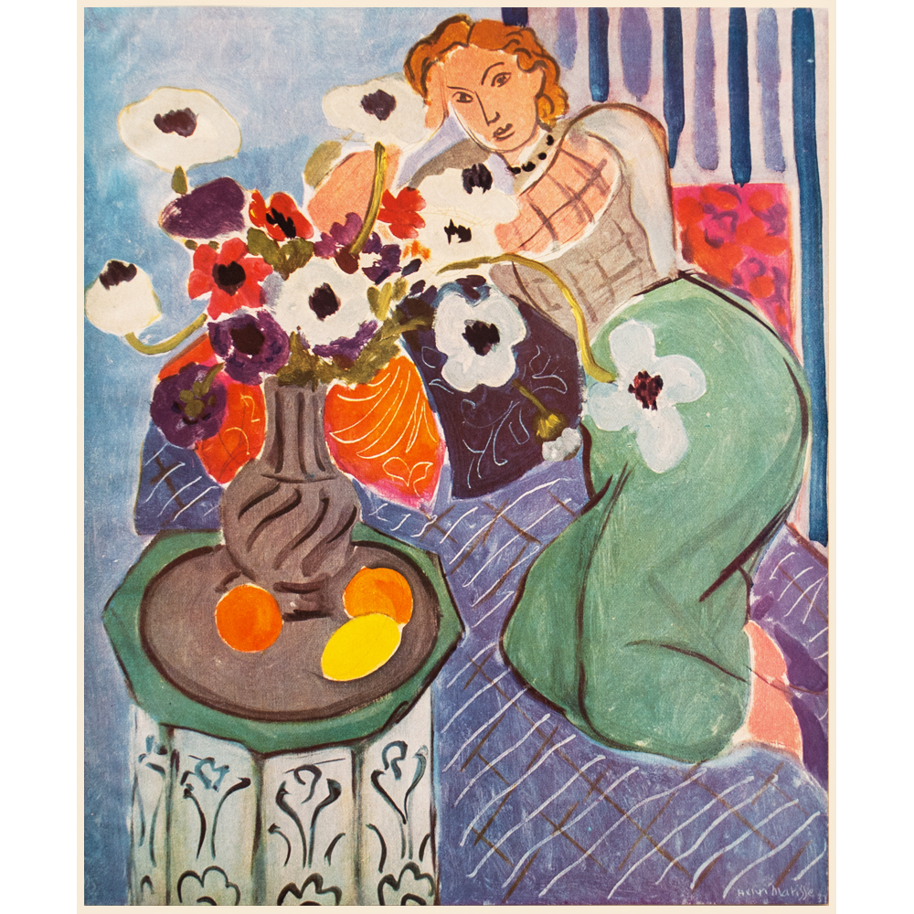 1940s Matisse, Blue Odalisque~P77660682