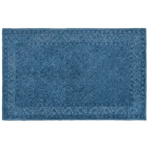 Kingston Dip Dye Rug, Navy