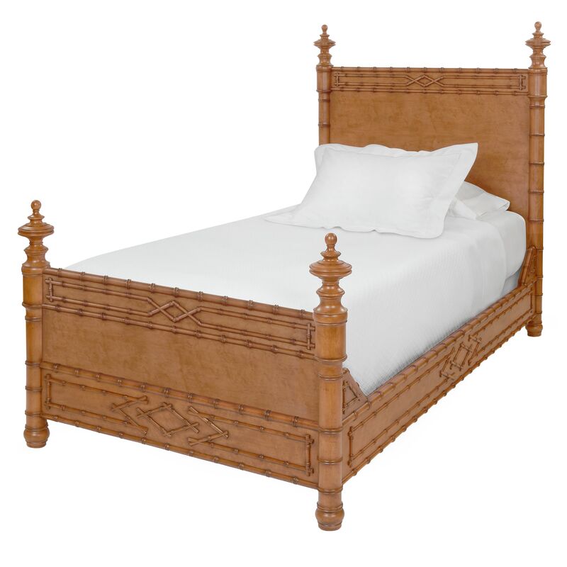 Bunny Williams Home Twin Bamboo Bed, Bamboo Bed Frame Twin
