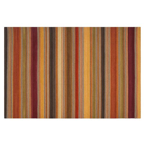 Sobral Flat-Weave Rug, Gold