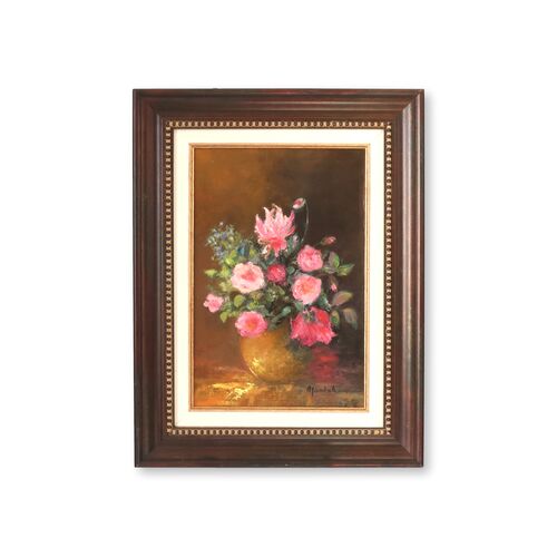 French Floral Still Life Painting