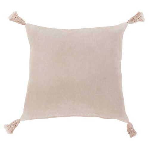 Bianca 20x20 Pillow, Blush Velvet~P77532171