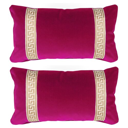 S/2 Robertson 12x23 Pillows, Sangria~P77190479