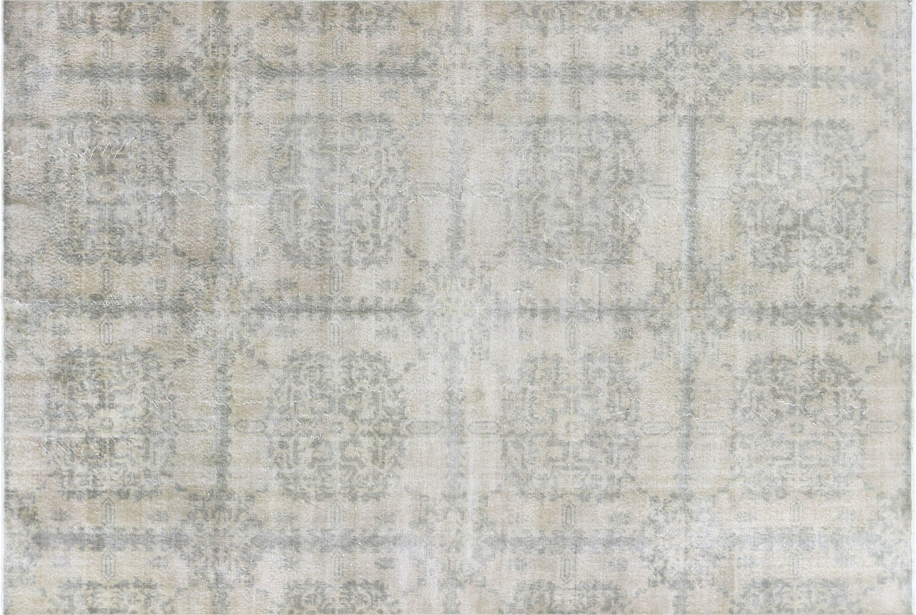1960s Turkish Oushak Carpet, 7'10"x11'4"~P77600634