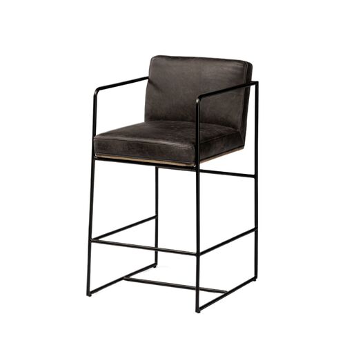 Stanford Leather Counter Stool Stanford Leather Counter Stool