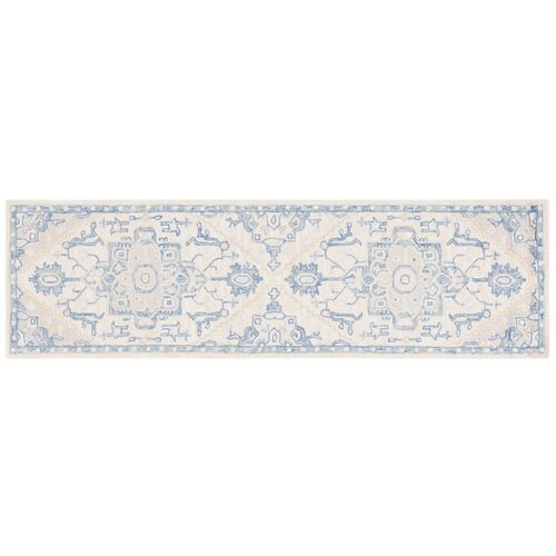Lauren Ralph Lauren, Percy Rug, Ivory/Blue
