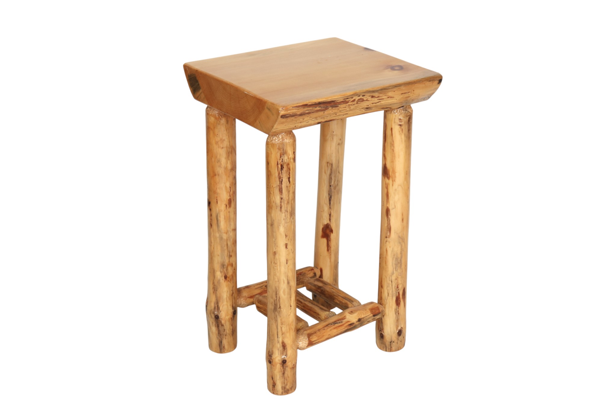 Hand Crafted Log Side Table Hand Crafted Log Side Table~P77753034
