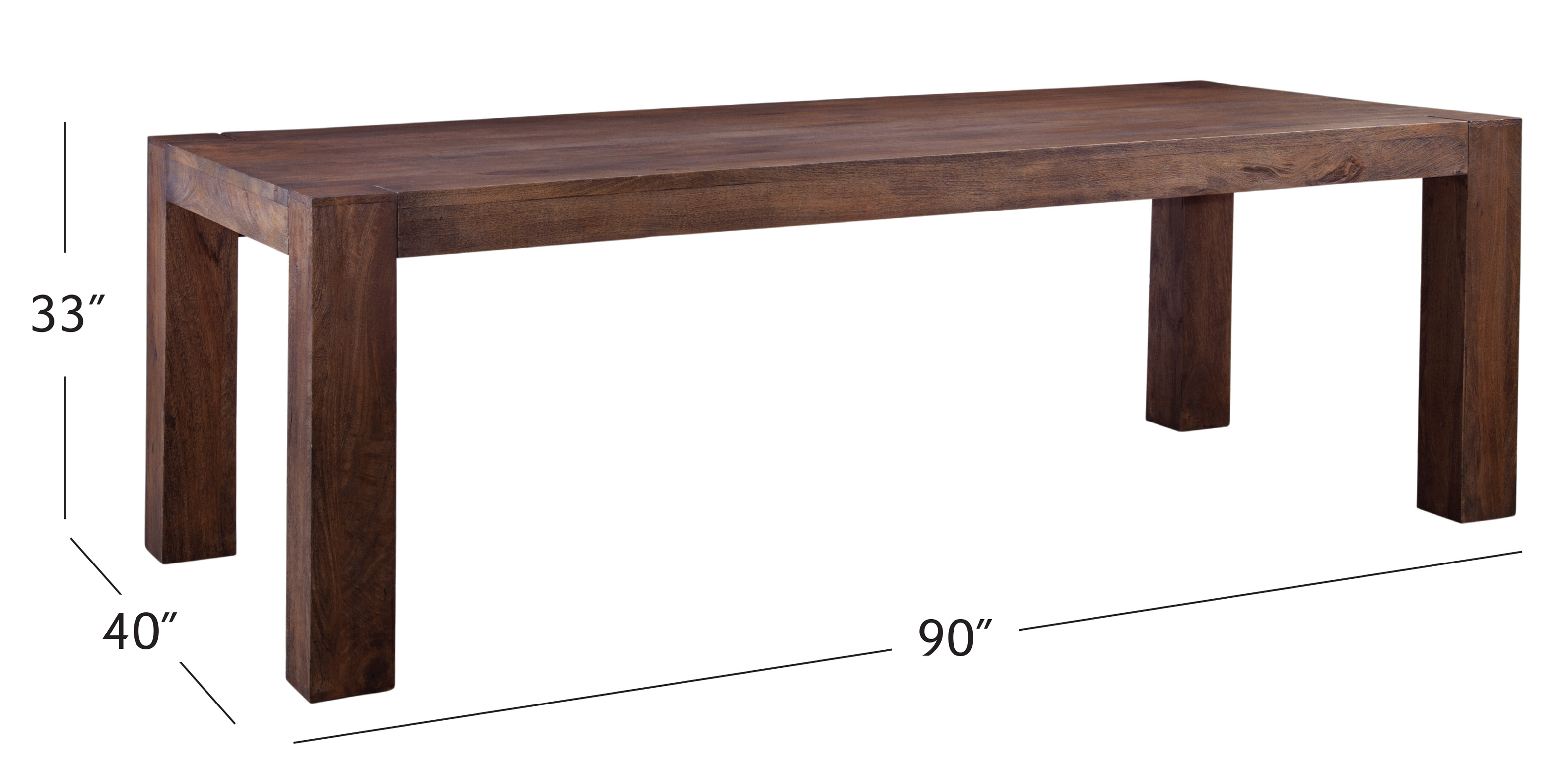 Torvi Dining Table, Antique Walnut | One Kings Lane