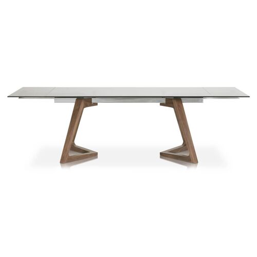 Axel Extension Dining Table, Smoke Gray~P77476842