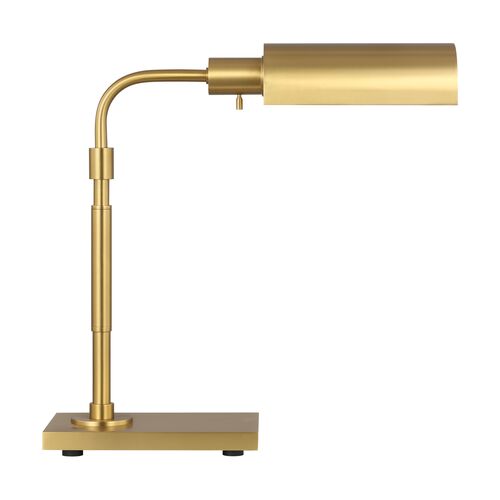 Kenyon Task Table Lamp, Burnished Brass Kenyon Task Table Lamp, Burnished Brass