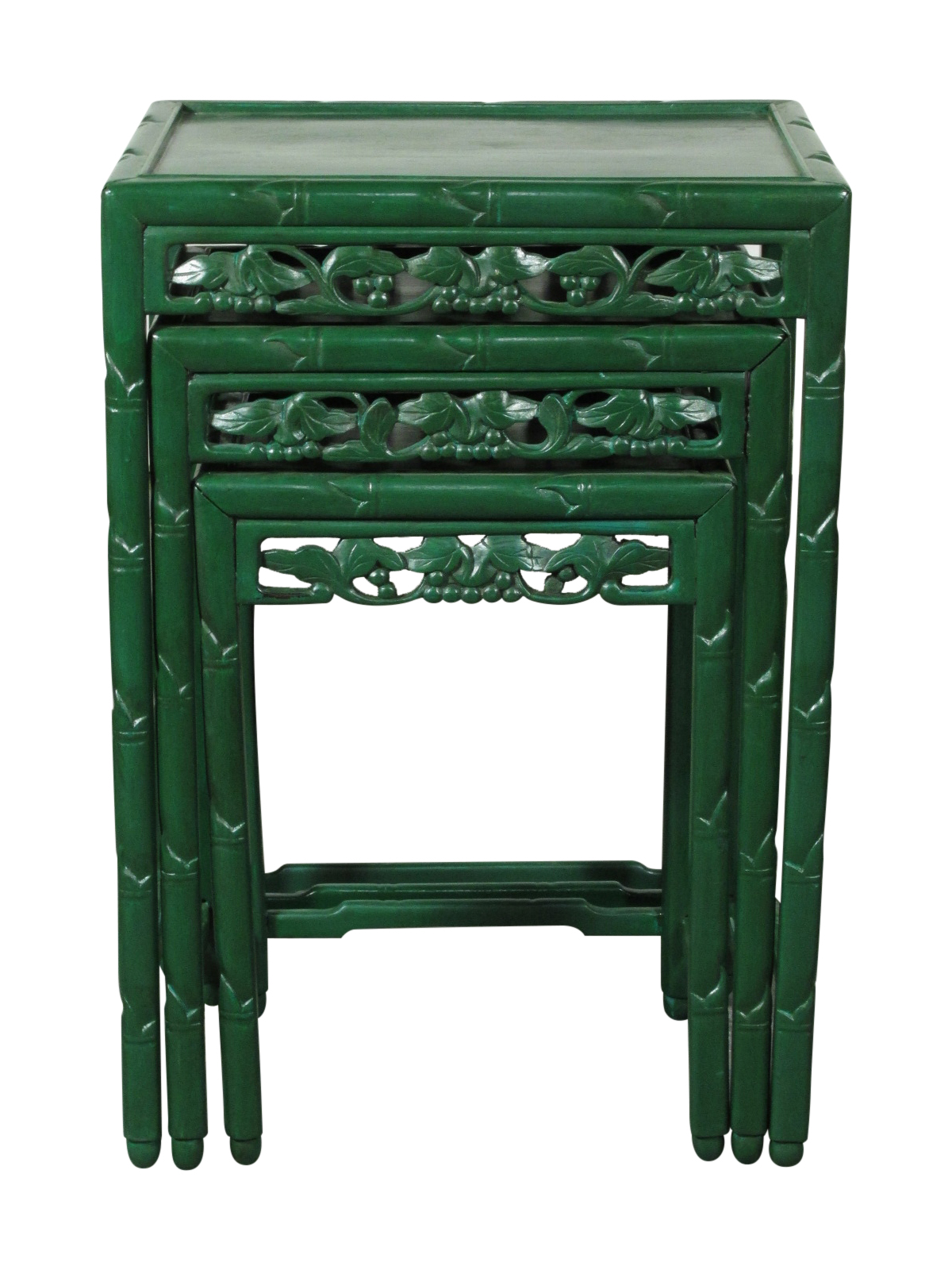 Chinese Hardwood Nesting Tables, Set/3~P77678843