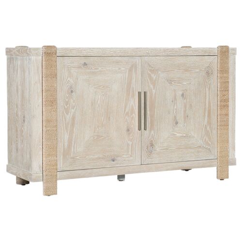 Commerce & Market Seaside 2-Door Buffet Cabinet, Whitewash