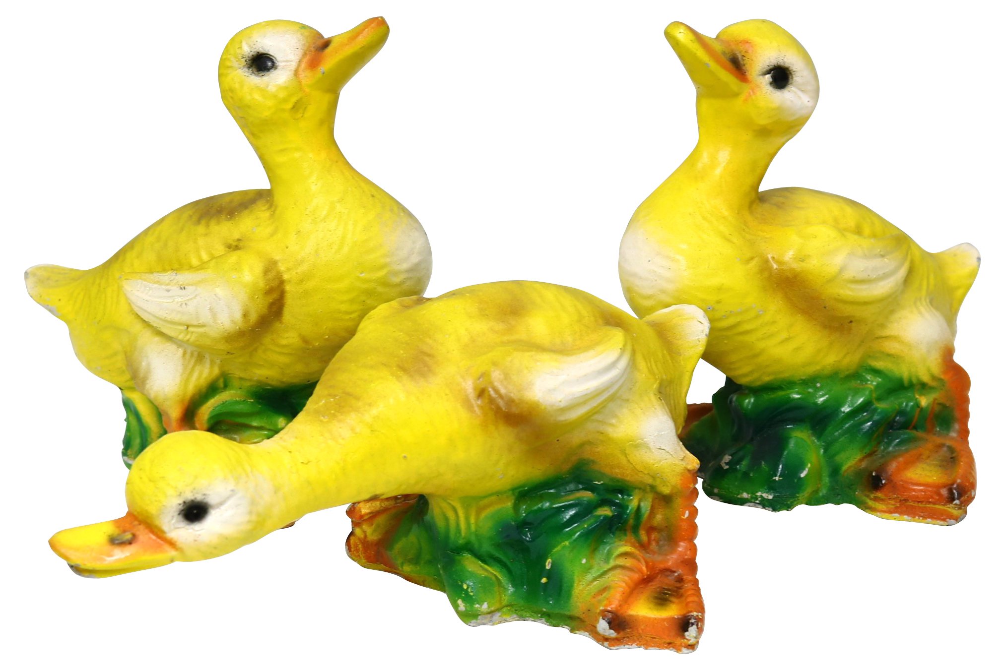 Midcentury Duck Garden Ornaments, S/3~P77574740
