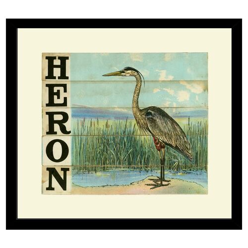 Victorian Slat Puzzle, Heron~P77012986