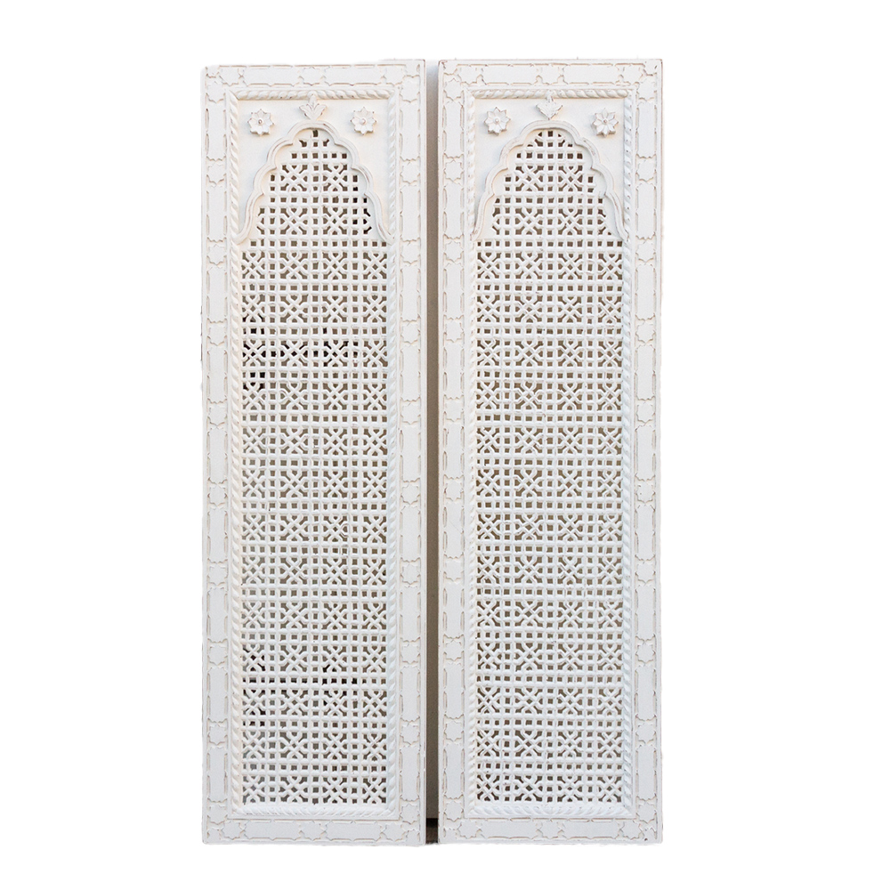 Pair of Arched Mihrab Door Panels~P77662579