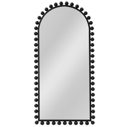 Terrence Arched Wall Mirror, Black Terrence Arched Wall Mirror, Black
