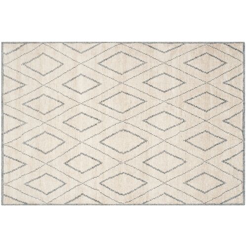 Covern Hand-Knotted Rug, Beige/Gray~P77377151