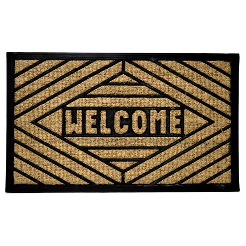 Welcome Doormat, Brown