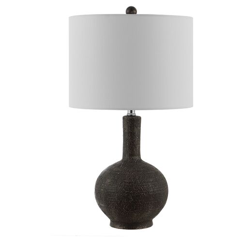 Naomi Textured Table Lamp, Dark Gray~P77604865