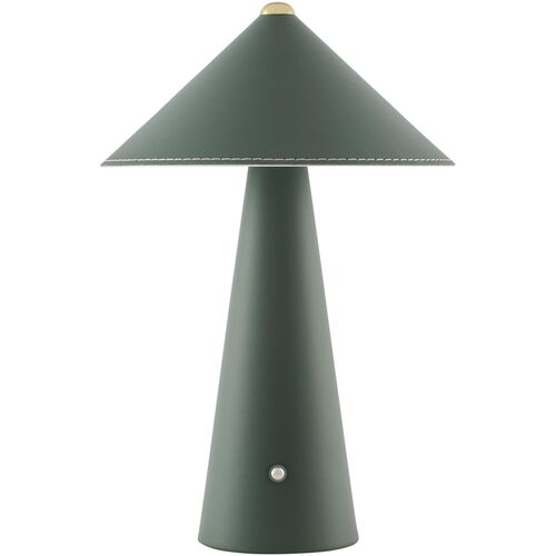 Coron Tapered LED Leather Table Lamp w/USB Coron Tapered LED Leather Table Lamp w/USB