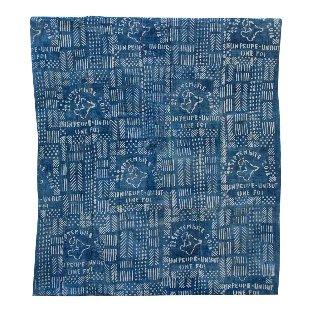 Handmade Dyed Mud Cloth Throw~P77714876