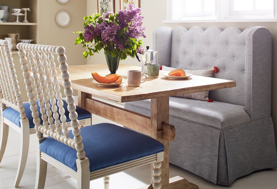 Large breakfast nook online dining set