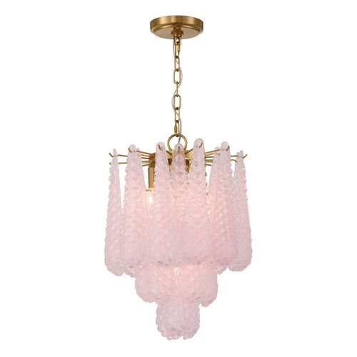 Ollie 4-Light Hand-Blown Glass Pendant