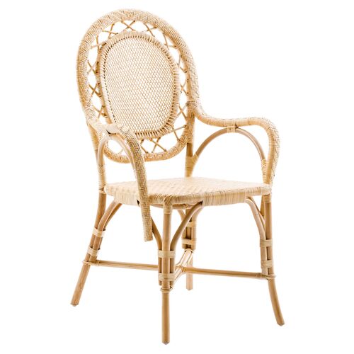 Romantica Rattan Chair, Natural~P77570363