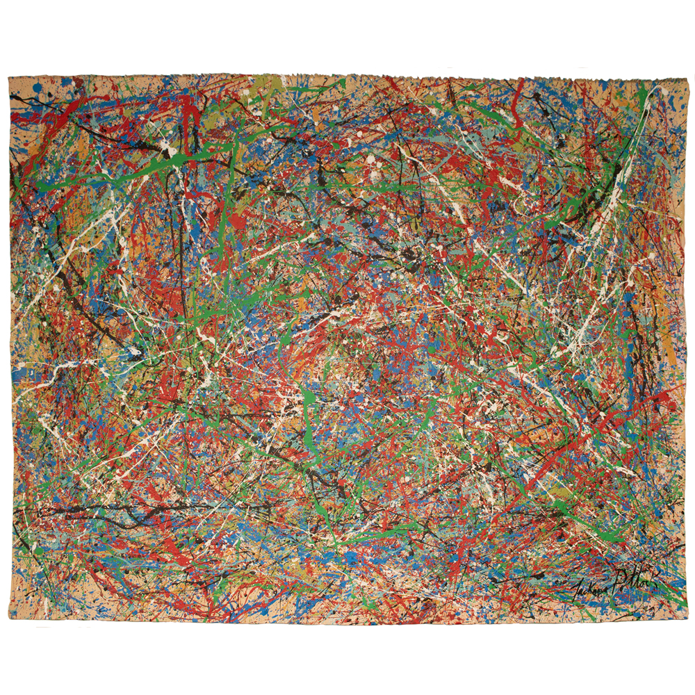 Jackson Pollock Style Abstract Painting~P77617101