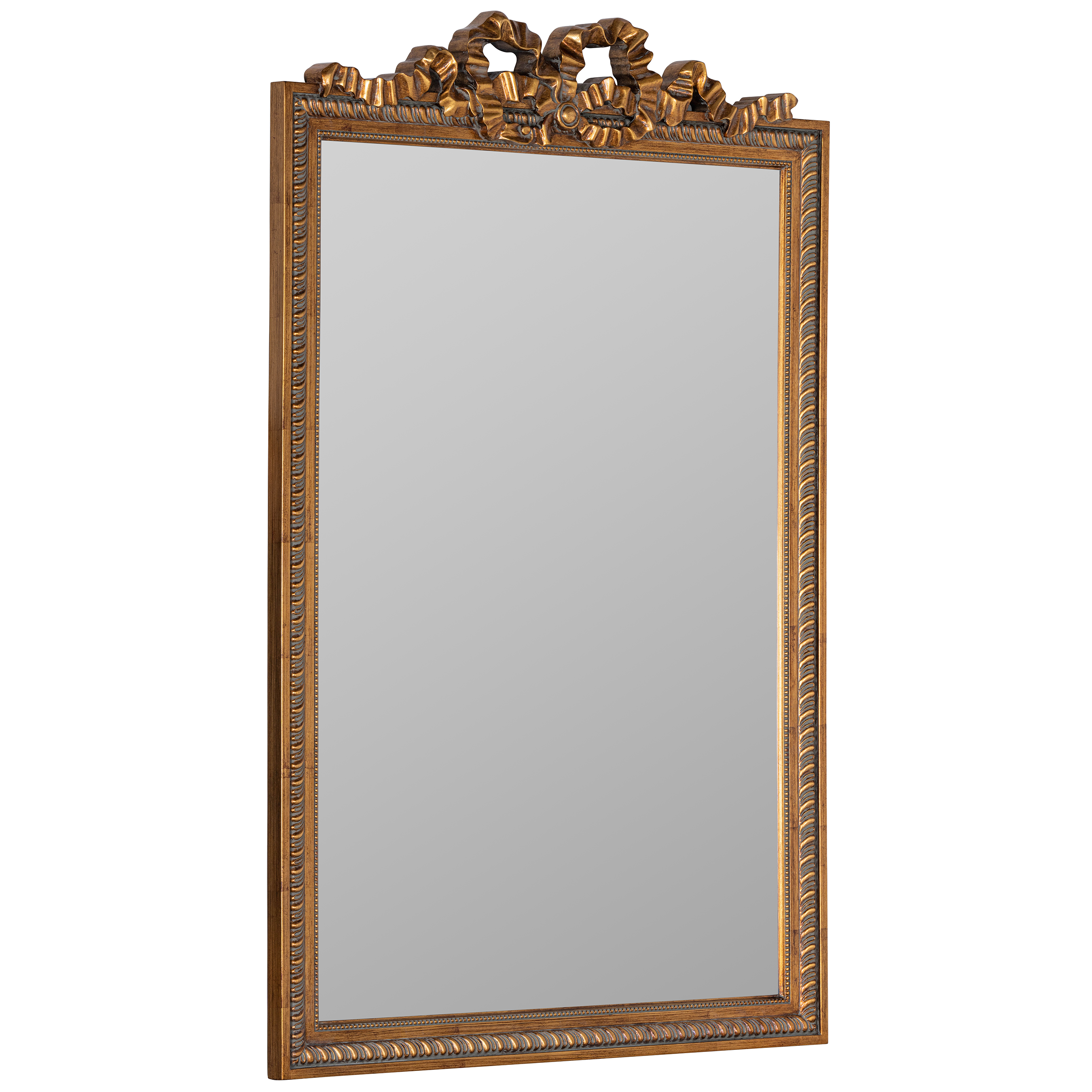 Clarence Large Wall Mirror, Antique Gold | One Kings Lane